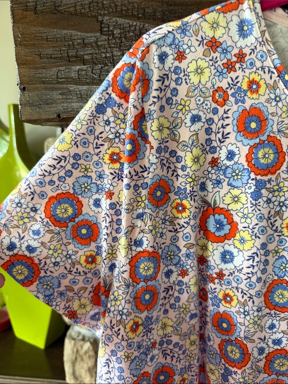 Talbots Floral Tee - Picture 2 of 5